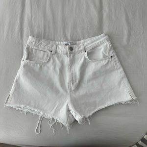 Zara White Shorts